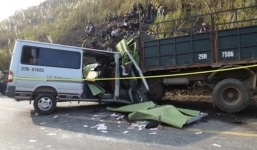 Tai nạn thảm khốc ở Thanh Hóa: Xe khách đã phải dừng lại sửa giữa đường